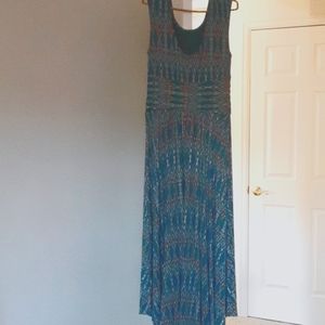 Anthropologie maxi dress